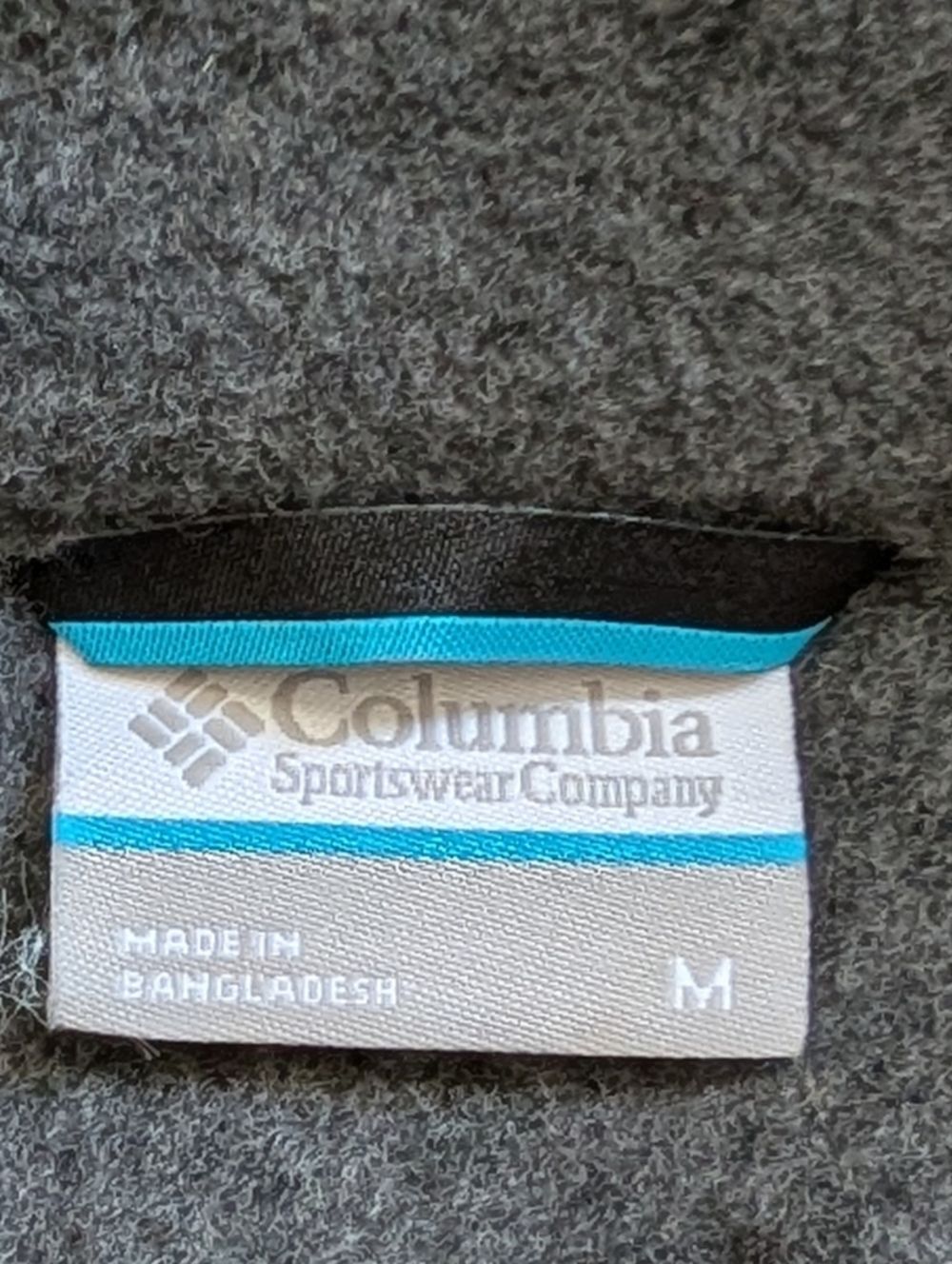 Columbia Mens Dark Gray Fleece Steens Mountain Zip Up Vest Size Medium - Picture 7 of 9